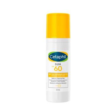 Imagem de Protetor Solar Cetaphil Sun Antioxidante Com Cor Fps 60 Light Fluid 50