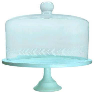 Imagem de Boleira de Vidro Lapidado BTC Decor