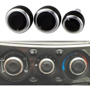 Imagem de Botão ac do carro, ar condicionado, aquecedor, interruptor de controle, botões,para mitsubishi triton 2006-2014