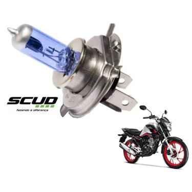 Imagem de Lâmpada Farol Super Branca - Scud - Motos 125cc