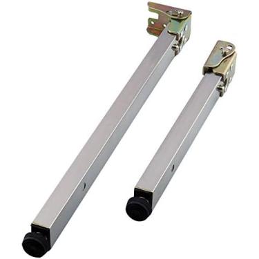 Imagem de Pernas Telescópicas De Aço Inoxidável, Pernas De Mesa De Elevação E Pernas De Gabinete, Pernas Dobráveis ​​para RV, Colunas De Suporte De Mesa De Bar, Bases De Proteção Ajustáveis, Acessórios DIY,