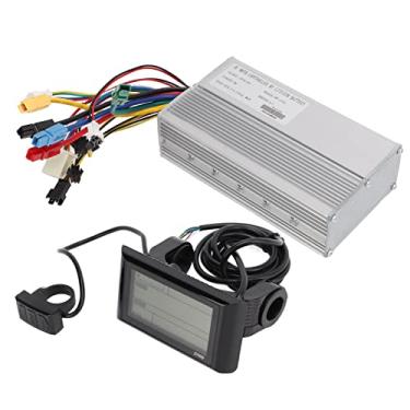 Imagem de Controlador de Onda Quadrada 36v/48v 30a Sensor de Painel Lcd para Motor de Bicicleta 1000w, Fácil Instalação, Adequado para Guidão de 22.2mm