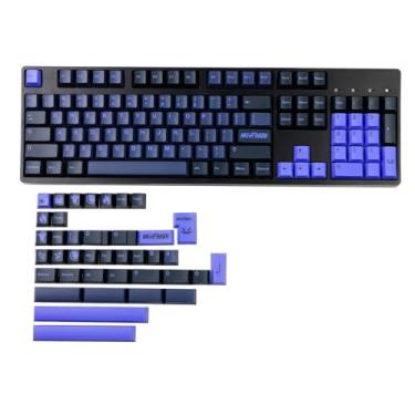 Imagem de Nightshade 140-Key PBT Keycap Set - Cherry Profile Dye Sublimation Keycaps para vários layouts de teclado mecânico