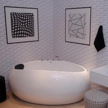 Imagem de Banheira Hidromassagem em Gel Coat Vancouver Première Astra Branco