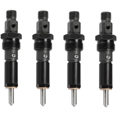 Imagem de 3802905 3932123 4 peças injetores de combustível compatíveis com caminhão Cummins 4BT 3.9L Diesel Engine