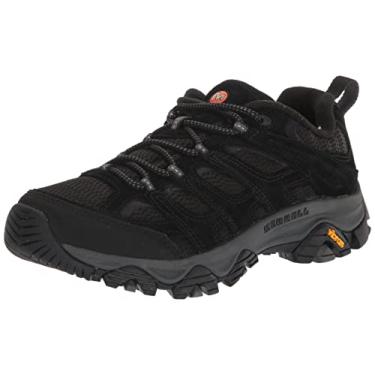 Imagem de Merrell Moab 3 masculino, Noite preta, 11 Wide