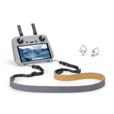 Imagem de SEASKY Alça de pescoço para DJI Mini4Pro/Mini3Pro/Air3/Mavic 3/Mavic2/Air3/Air2S, acessórios compatíveis com DJI RC/RC2/RC Pro, Cinza escuro (camada dupla), tamanho nico