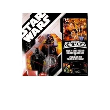 Imagem de Star Wars Coin Album and Darth Vader Figure 3 3/4"