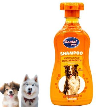 Imagem de Shampoo Cachorro Pet Antipulgas Anticarrapatos 500ml Caes - Dog Way - 