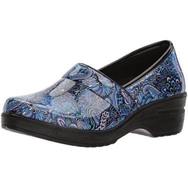 Imagem de Easy Works Lyndee Health Care Professional Tênis feminino, Patente Blue Pop, 7 Wide