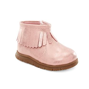Imagem de Simple Joys by Carter's Tênis infantil unissex Jill First Walker, rosa, 6 Toddler