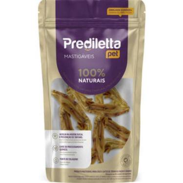 Imagem de Petisco Mastigável Para Cachorro Pé De Pato Natural 7 Un - PREDILETTA 