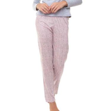 Imagem de Calça Feminina E-Pijama By Sepie 5118 Poliviscose - Oncinha, M, Leopar