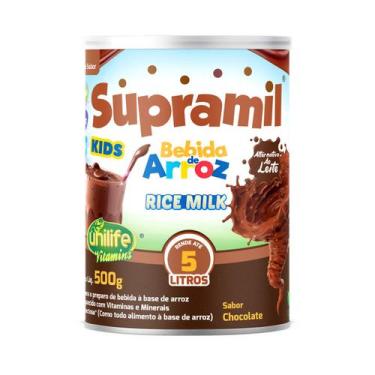 Imagem de Supramil Bebida de Arroz Kids Chocolate Unilife 500g
