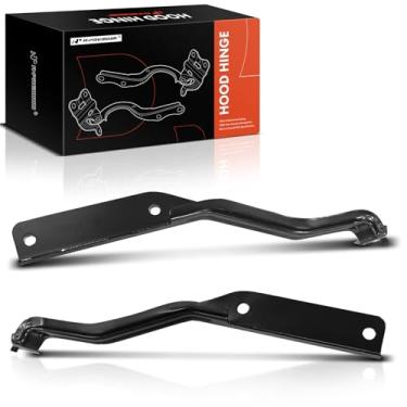 Imagem de A-Premium Dobradiças do capô dianteiro do motorista e do passageiro compatíveis com Dodge Avenger 2008-2014, lado esquerdo e direito dianteiro, conjunto de 2 peças, substituição # 5155471AD, 5155470AD