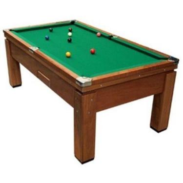 Imagem de Mesa Bilhar Sinuca Gaveta Caçapa 1,88x1,17m Madeira Maciça - Tacolândi