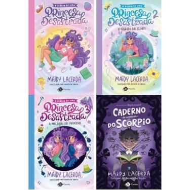 Imagem de O Diário De Uma Princesa Desastrada Volumes 1, 2 E 3 + O Caderno De Ma