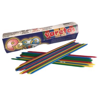 Imagem de Jogo Pega Varetas de Plástico Colorido c/21 Mini Play