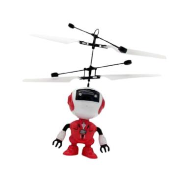 Imagem de Dynwave Brinquedo robô voador Mini Drone Indução Fácil de controlar Drones Brinquedos voadores para meninos, para idade 3 4 5 6 7 anos, presente de Natal