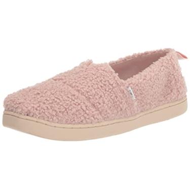 Imagem de TOMS Mocassim infantil unissex Alpargata, Rosa nublado, 5 Big Kid