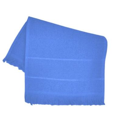Imagem de Toalha social de mão  23cm x 33cm 100% algodão - Sem marca, Azul Marin