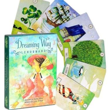 Imagem de Dreaming Way Lenormand Oracle Deck Oráculo Cigano Maneira Sonhadora Ba