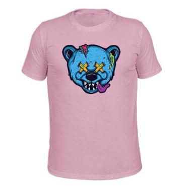 Imagem de Camiseta Plus Size Algodão Tecido Macio Ursera - Surprass, Rosa, G4