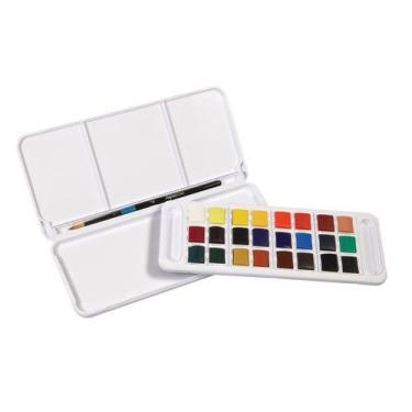 Imagem de Estojo Aquarela Pastilha 24 Aquafine Daler rowney - Daler7Rowney