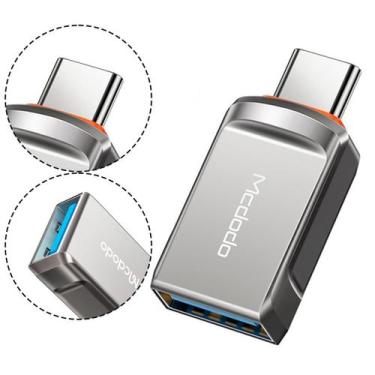 Imagem de Adaptador Conversor Usb 3.0 Otg Para Usb-c  Tipo-c Mcdodo