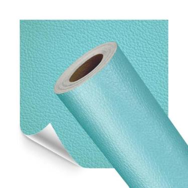 Imagem de Adesivo Revestimento em material sintético Azul Ceu 50x137cm - Open St