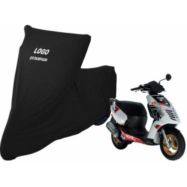 Imagem de Capa De Cobrir Moto Aprilia Sonic Proteção Extrema - Mz, Preta
