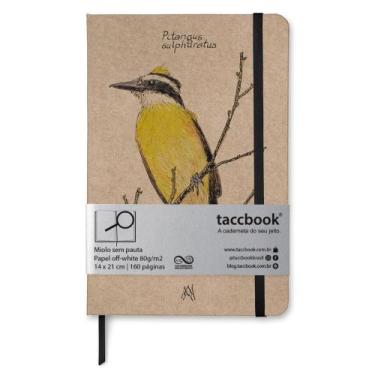 Imagem de Caderno Sem pauta taccbook Bem-te-vi 14x21 Ríg.
