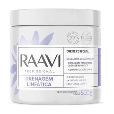 Imagem de Creme Para Drenagem Linfática 500g - Raavi - Raavi Dermocosméticos