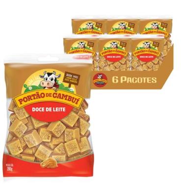 Imagem de Doce de Leite Tradicional Portão do Cambui 200g (6 pacotes) - Portão d