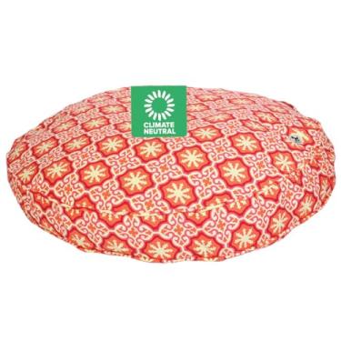 Imagem de Molly Mutt Capa de cama de cachorro médio a grande – estampa de papillon – mede 91 cm x 12 cm – 100% algodão – durável – respirável – sustentável – lavável na máquina