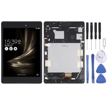 Imagem de tela Tela LCD OEM para for ASUS Zenpad 3 8.0 Z8 Z581KL Z581 ZT581KL P008 Digitalizador conjunto completo com quadro （preto) substituição da tela
