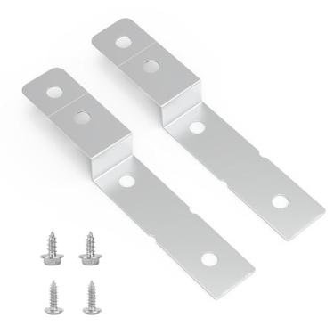 Imagem de Kit de suporte lateral para lava-louças DWBRACKIT1 para máquinas de lavar louça Electrolux & Frigidaire AP5645425, 154477201, 154806601, 154806602, 2691713 e PS4705063-2 unidades