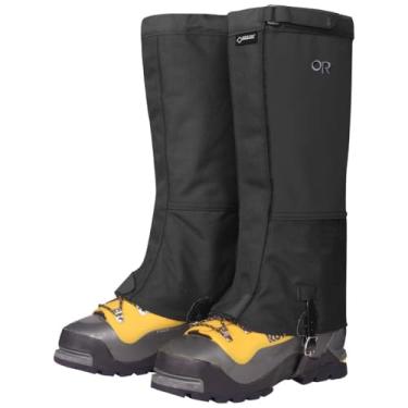 Imagem de Outdoor Research Polainas unissex Expedition Crocodile Gore-TEX, preto, M