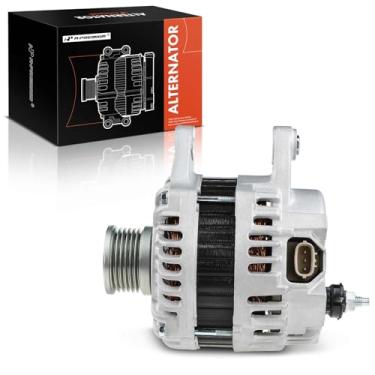 Imagem de A-Premium Alternador compatível com Nissan 2017-2018 Sentra 1.6L, 2011-2017 Juke 1.6L, 110A 12V 6-Groove Polia de embreagem no sentido horário