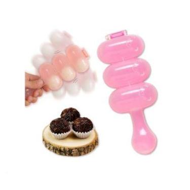 Imagem de Boleador De Brigadeiro Molde Enrolador de Arroz 3 espaços - UCO278 - d
