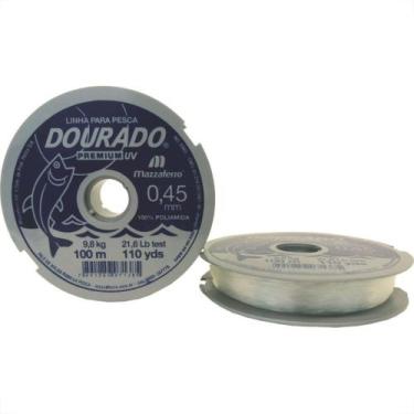 Imagem de Linha Pesca Mazzaferro Branca 0,45Mm X100M 19Dp1B045 - Kit C/20