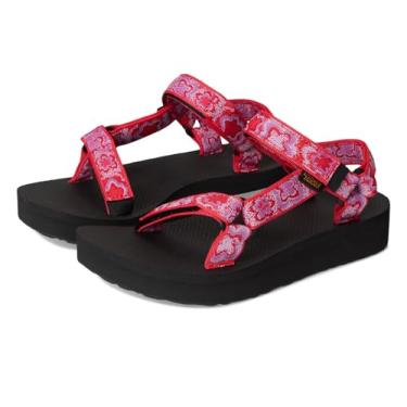 Imagem de Teva Sandália feminina universal midform, Neon Floral Rosa/Roxo, 40