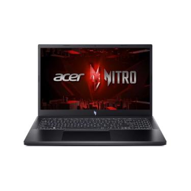 Imagem de Notebook Acer Nitro V15 ANV15-51-7837 Intel Core I7 13ª Geração H Tela 15.6 IPS FHD 144Hz (GPU Nvidia RTX 3050) retro iluminado na cor branca Linux Gutta.