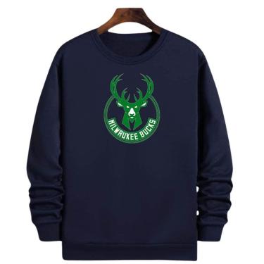 Imagem de Blusa Moletom Gola Basquete Milwaukee Buck Giannis Basketball