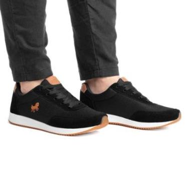 Imagem de Tênis Branco Masculino Confortável Treino Malhar Estiloso BF Shoes-Masculino