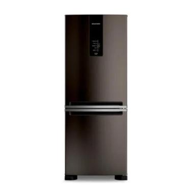 Imagem de Geladeira Brastemp Inverse Frost Free 447L com Smart Flow e Fresh Box Preta BRE57FE - 220V