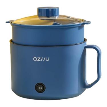 Imagem de YWJLQH Mini Mini Hot Pot Ajustável Fácil de limpar Macadeiro de fogão elétrico para limpar, Branco