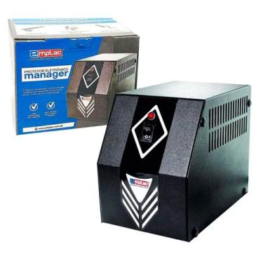 Imagem de Protetor Eletronico 1000va Bivolt 4 Tomadas 10A F60007 EMPLAC