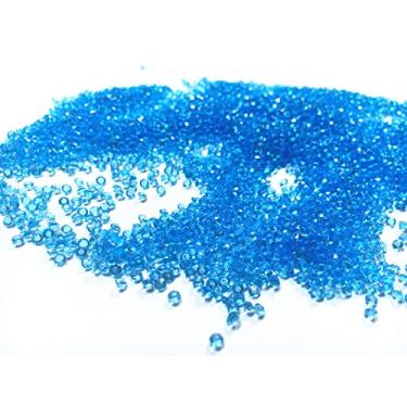Imagem de (Light Blue) - Briliant Shop 2.5mm Acrylic Colour Faux Round Diamond Crystals Treasure Gems for Table Scatters, Vase Fillers, Event, Wedding, Arts & Crafts (10000 pcs) (Light Blue)