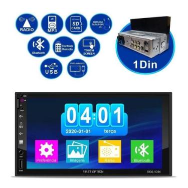 Imagem de Multimidia MP5 first option 7830-1DIN s/tv s/gps and + ios touch screen